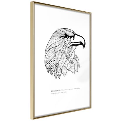 Poster Artgeist Affisch Eagle of Freedom