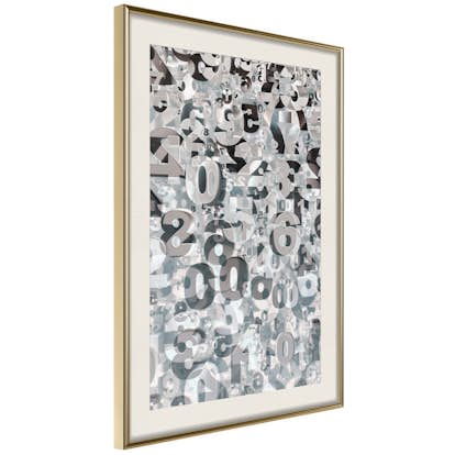 Poster Artgeist Affisch Numerology