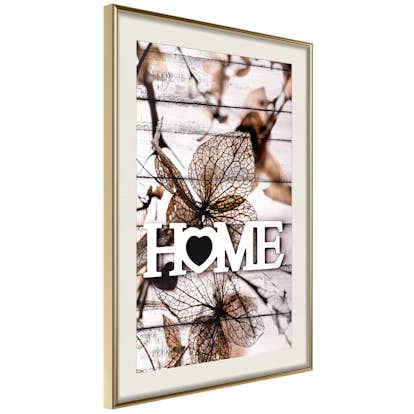 Poster Artgeist Affisch Living Home