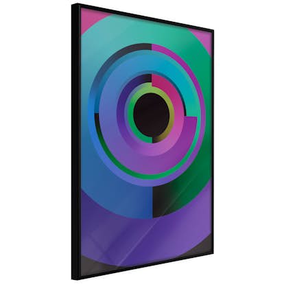 Poster Artgeist Affisch Colourful Gears