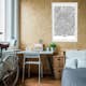 Poster Arkiio Affisch Map of Paris