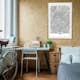 Poster Arkiio Affisch Map of Paris