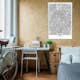 Poster Arkiio Affisch Map of Paris