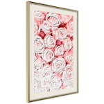 Poster Artgeist Affisch White Roses