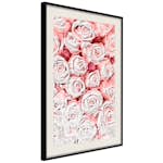 Poster Artgeist Affisch White Roses