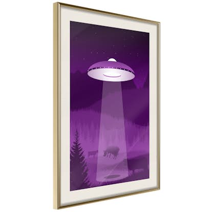 Poster Artgeist Affisch Ufo