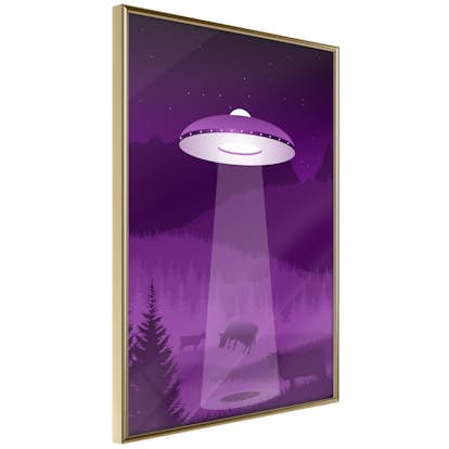 Poster Artgeist Affisch Ufo