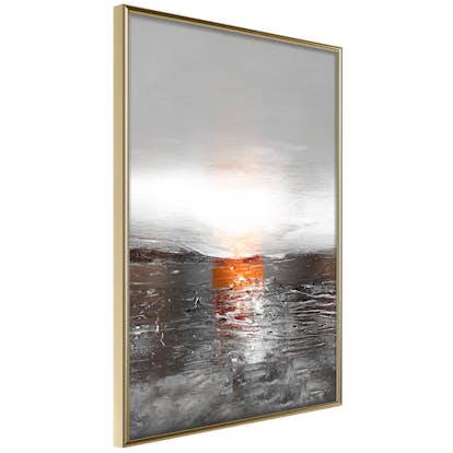 Poster Artgeist Affisch Abstract Sunset