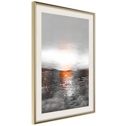 Poster Artgeist Affisch Abstract Sunset