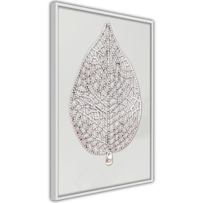 Poster Artgeist Affisch Azur Leaf