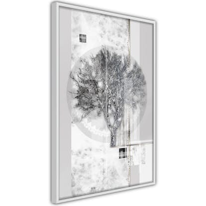 Poster Artgeist Affisch Silver Tree