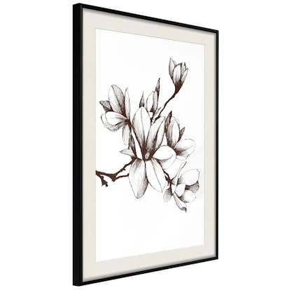 Poster Artgeist Affisch Renaissance Magnolias