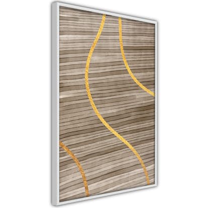 Poster Artgeist Affisch Watercolour and Gold