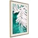 Poster Artgeist Affisch Emerald Shadow