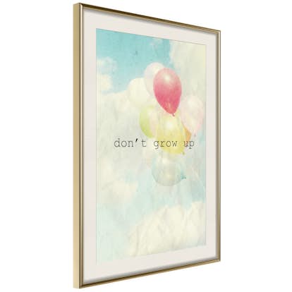 Poster Arkiio Affisch Don't Grow Up