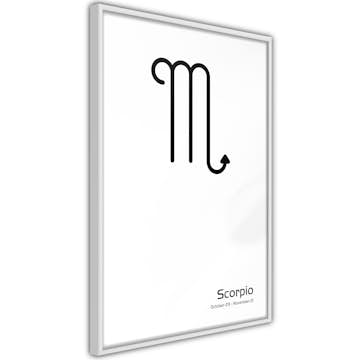 Poster Artgeist Affisch Scorpio