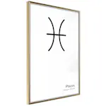 Poster Artgeist Affisch Pisces