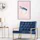 Poster Artgeist Affisch Pink Accent