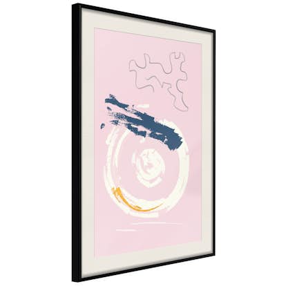 Poster Artgeist Affisch Pink Accent