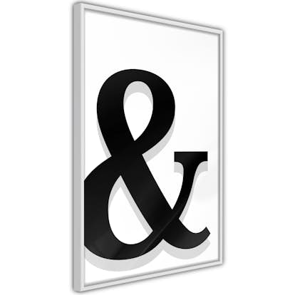 Poster Arkiio Affisch Decorative Letter