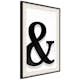Poster Artgeist Affisch Decorative Letter