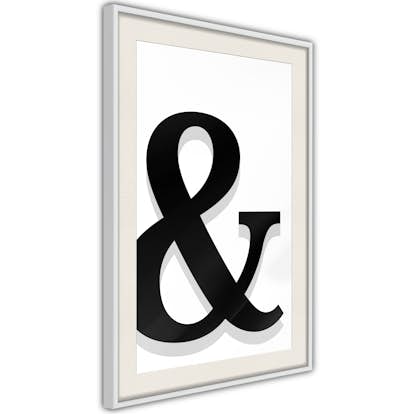 Poster Arkiio Affisch Decorative Letter