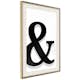 Poster Artgeist Affisch Decorative Letter