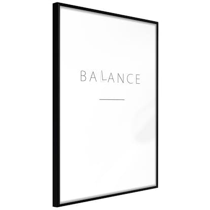 Poster Artgeist Affisch Balance