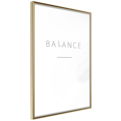 Poster Artgeist Affisch Balance