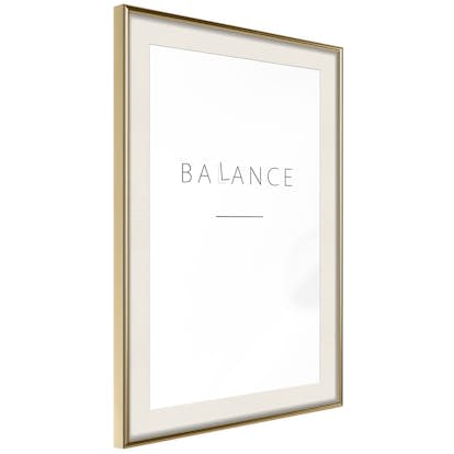 Poster Artgeist Affisch Balance