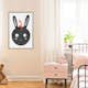 Poster Artgeist Affisch Rabbit Sees Everything