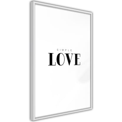 Poster Artgeist Affisch Simple Love