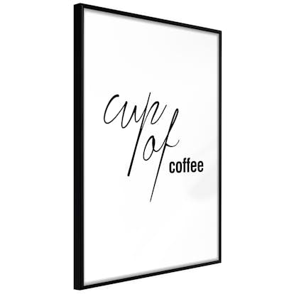 Poster Artgeist Affisch Cup of Coffee