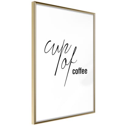 Poster Artgeist Affisch Cup of Coffee