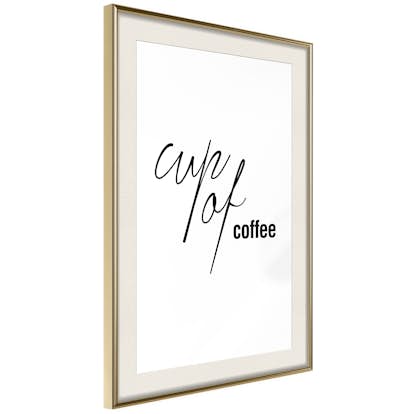 Poster Artgeist Affisch Cup of Coffee