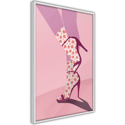 Poster Artgeist Affisch Strawberry Socks