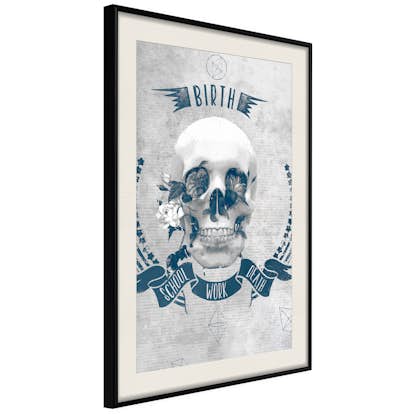 Poster Artgeist Affisch Life Is Brutal