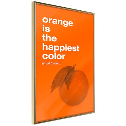 Poster Artgeist Affisch The Happiest Colour