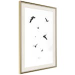 Poster Artgeist Affisch Evening Flight