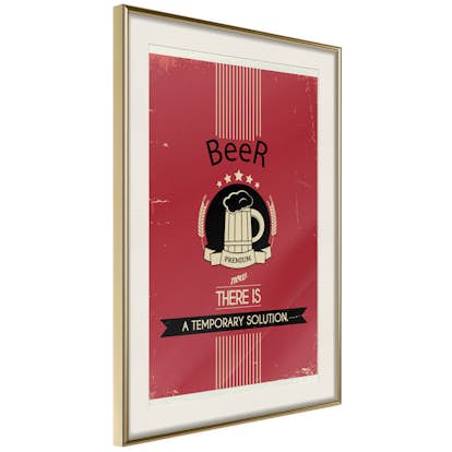 Poster Artgeist Affisch Premium Beer