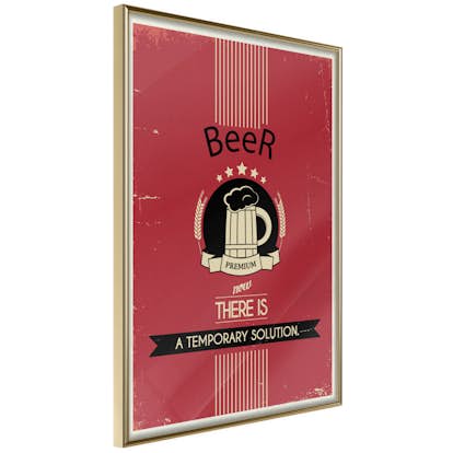 Poster Artgeist Affisch Premium Beer