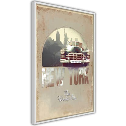 Poster Artgeist Affisch New York - The Wonder City