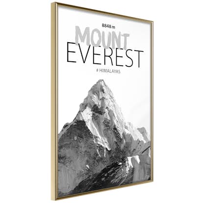 Poster Artgeist Affisch Mount Everest