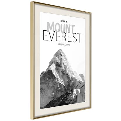 Poster Artgeist Affisch Mount Everest