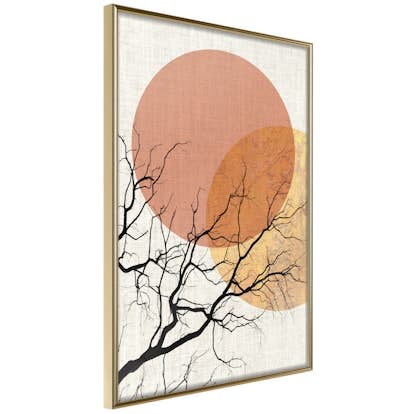 Poster Artgeist Affisch Double Moon