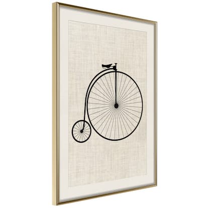 Poster Artgeist Affisch Vintage Bicycle