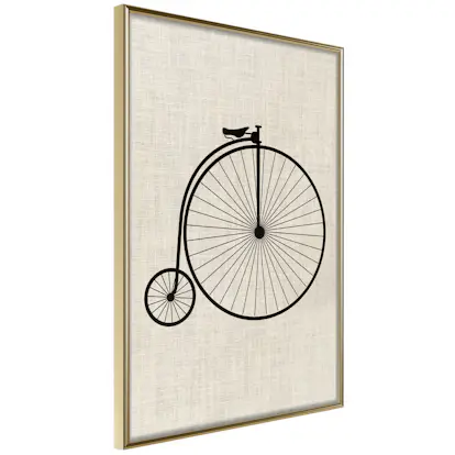 Poster Artgeist Affisch Vintage Bicycle