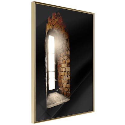 Poster Artgeist Affisch Light in the Wall