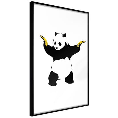 Poster Artgeist Affisch Panda with Guns
