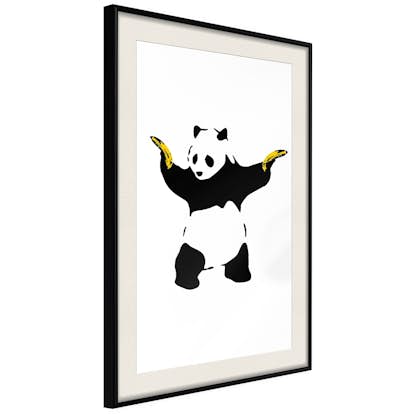 Poster Artgeist Affisch Panda with Guns